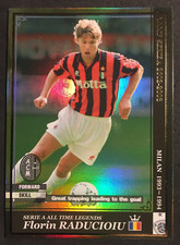 2002-03 Panini WCCF All Time Legends ATLE Florin Raducioiu Milano Scheda Rifrattore