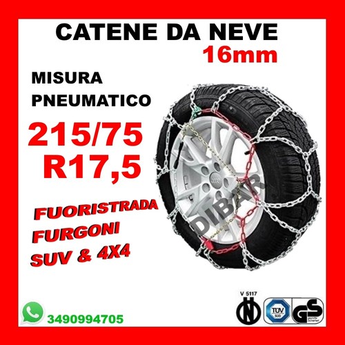 Catene neve per furgoni e - da,