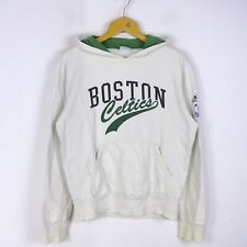 Felpa Adidas Taglia XS Uomo NBA Boston Celtics Basket Sportivo Logo Bianco