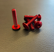 Lightech 1 Vite M6 Ergal testa bombata Ø 14 Rosso