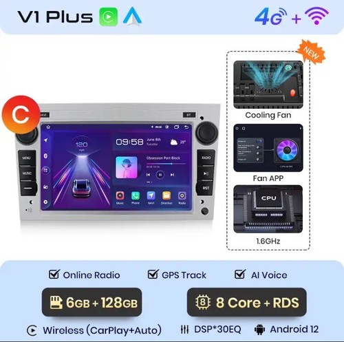 Autoradio android 128gb - autoradio, 6g+128gb