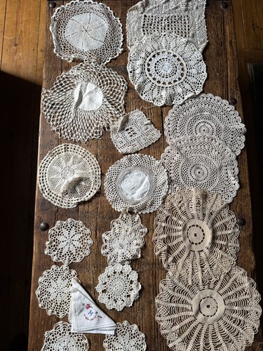 Bundle vintage crocheted - 23,
