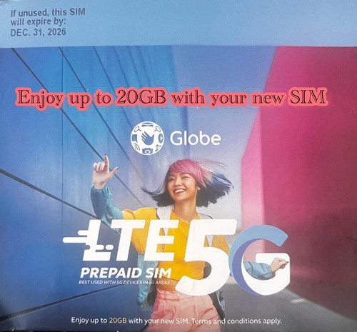 Scheda sim prepagata - prepagata, globe