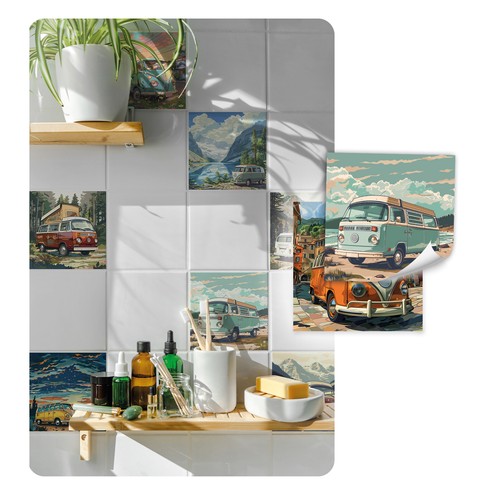 Set adesivi piastrelle - ,