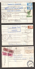 6010 -  NR, 3 BOLLETTINI PACCHI COME FOTO