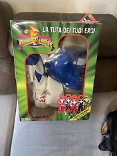 Vestito Carnevale Power Rangers Blu Vintage Abito costume Taglia 2  7/8 Anni