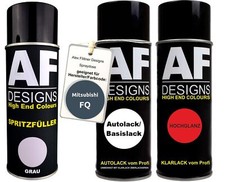 Per Mitsubishi FQ Medium Bluish Grey Perl bomboletta spray metallizzata vernice auto vernice trasparente S