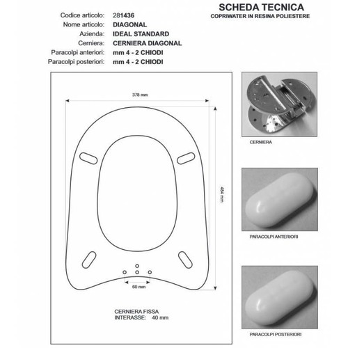 Copriwater ideal standard - ideal,