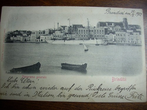 Brindisi 1902 panorama - brindisi,