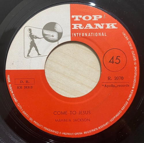 Mahalia jackson come to - mahalia,