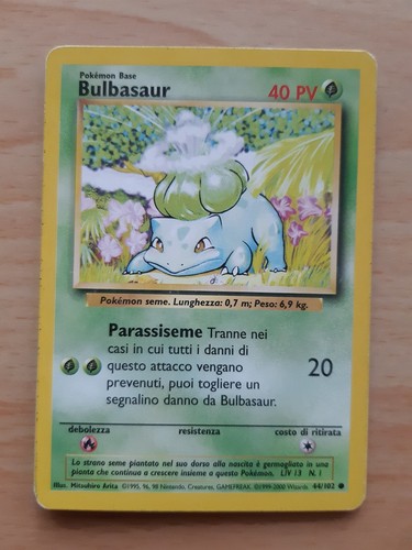 Bulbasaur carta pokémon - 5,