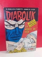 Diabolik Anno VI N.24 F. Con
