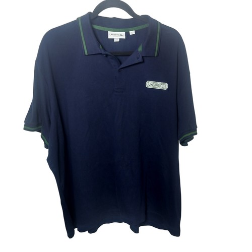 Polo lacoste uomo 3xl blu - lacoste,