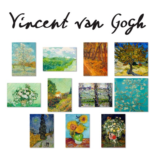 Stampa tela van - van, gogh
