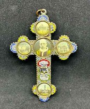 Crocifisso Papa Pio XII con 4