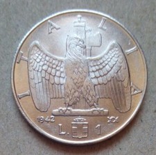 VITTORIO EMANUELE III - 1 Lira