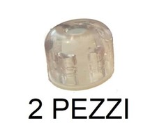 PARACOLPO FERMAPORTA A PAVIMENTO ADESIVO DIAMETRO 25 MM 2 PEZZI