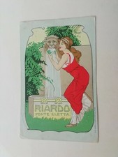 Cartolina pubblicitaria riardo - cartolina,