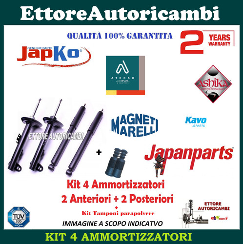 Kit ammortizzatori fiat 500 - kit,