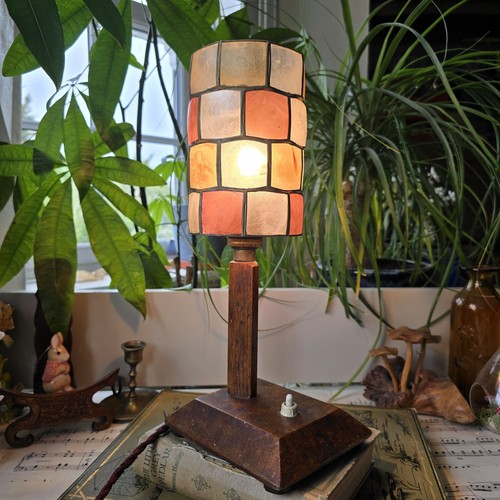 Lampada tavolo vintage art - vintage,