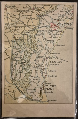 1920 venezia cartina - 1920,