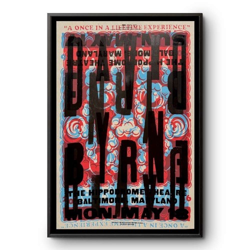Poster concerto david byrne - concerto,