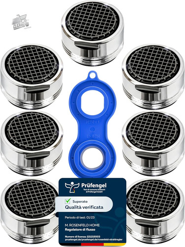 7pcs aerator faucet m24 - aerator,