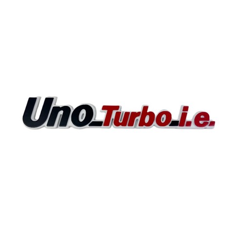 Fiat uno turbo logo - uno, de