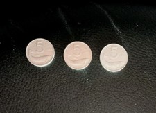 5 lire lotto 3 monete del 1953