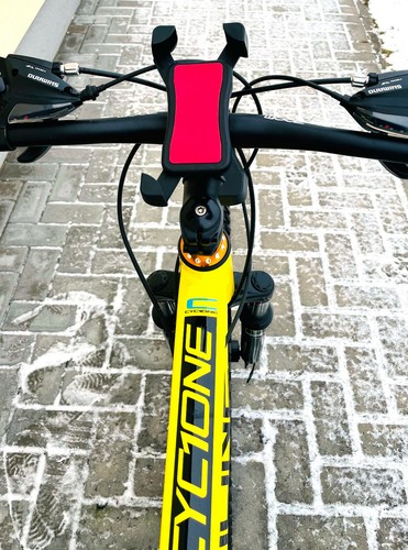 Rosso supporto cellulare bici - cellulare,