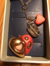 THUN Collana Cuore e Citrino nuova e perfetta 