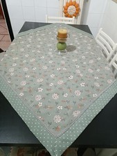 Centrotavola RIVELLO artigianale in cotone DOUBLE FACE