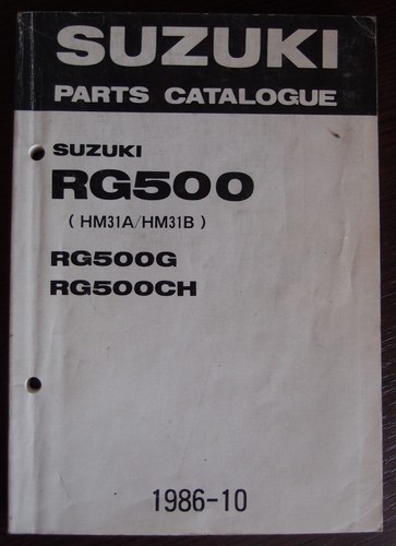 Suzuki rg500 1986 parts - rg500,