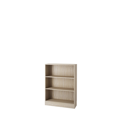 Libreria larga con ripiani - libreria,