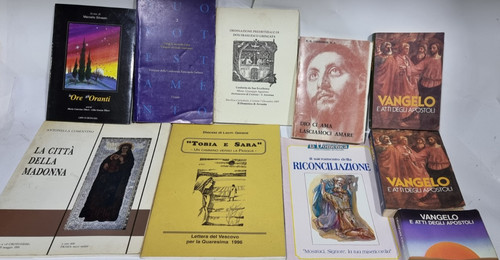 Lotto libri religiosi - 10,