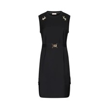 Abito corto liu donna nero - abito,