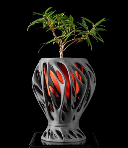 Vaso fiori design 3d - fiori,