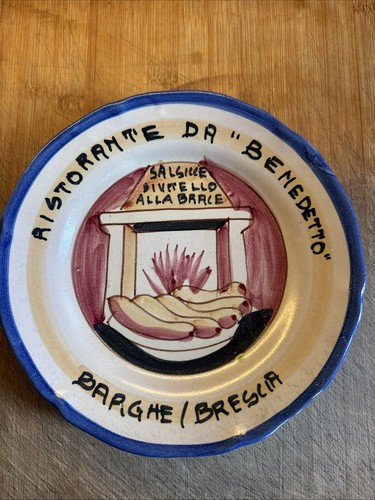 Piatto buon ricordo barghe - piatto,