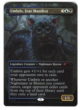 Umbris, Manifesto della Paura