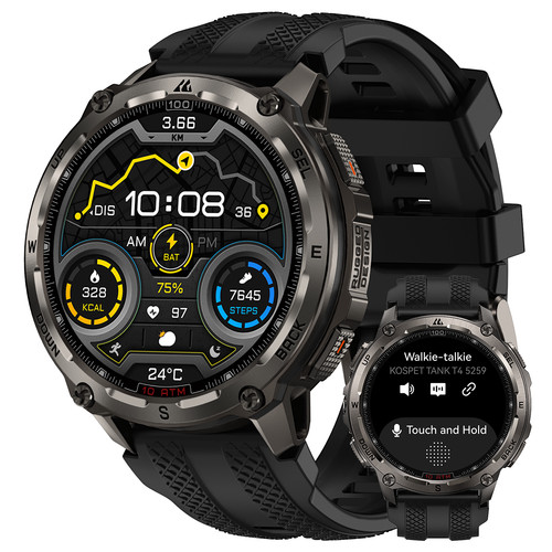 Kospet tank gps smartwatch - t4,