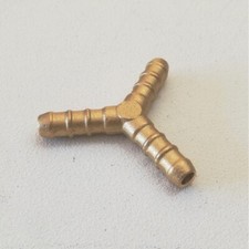 Raccordo portagomma in ottone