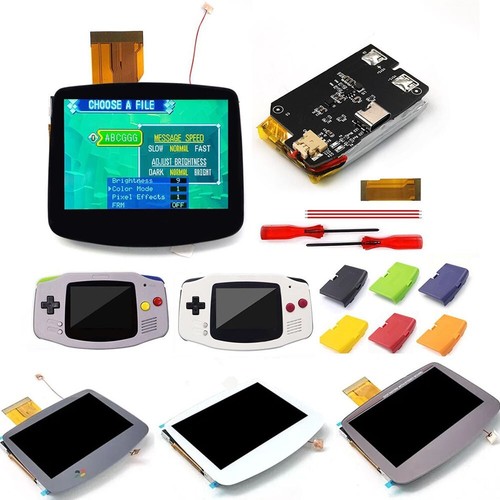 Kit lcd hispeedido gba ips - kit,