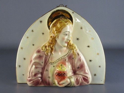 Sacro cuore statua ceramica - sacro,