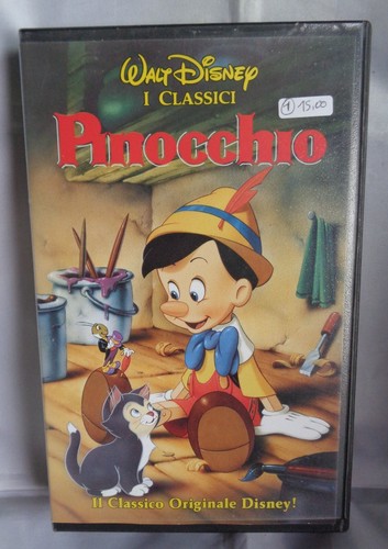 Vhs walt disney pinocchio - 1,
