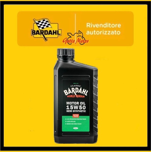 Olio motore auto bardahl 15w50 - motore,