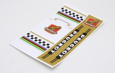 PEUGEOT Decalcomanie Adesivi Decorazione Set 4 Pezzi per Bici da Corsa Bici da Pista Fixie