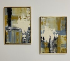 Quadro Dipinto A Mano Astratto