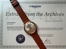 Vintage 1970's Longines Watch