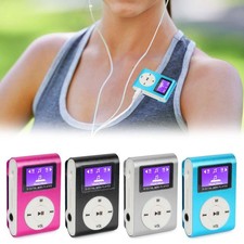 Mini USB Clip Lettore MP3 LCD
