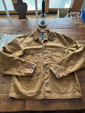 Giacca militare uomo Woolrich colore cammello. Taglia Large